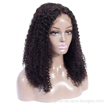 Wholesale Price Factory Quality Raw Curly Human Hair Weave Bundles Lace Front Human Hair Wigs
